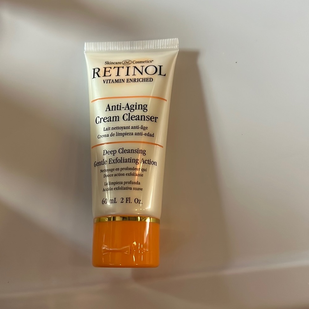 Retinol anti age cleanser